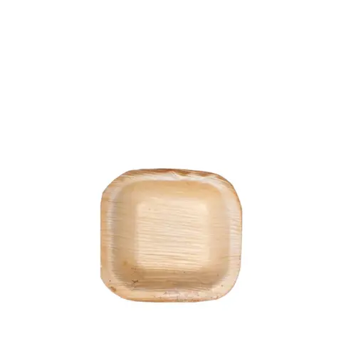Bowl 3X3 IN Palm Leaf Square - pack of 600 Bowl 3X3 IN Palm Leaf Square - pack of 600