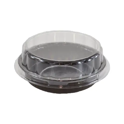 Lid High Dome 3.625X0.75 IN PET Clear Round For Container - pack of 700 Lid High Dome 3.625X0.75 IN PET Clear Round For Container - pack of 700