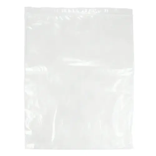 Bag 12X15 IN 2 GAL Plastic 2MIL Plain With Reclosable Zip Seal Closure - pack of 1000 Bag 12X15 IN 2 GAL Plastic 2MIL Plain With Reclosable Zip Seal Closure - pack of 1000