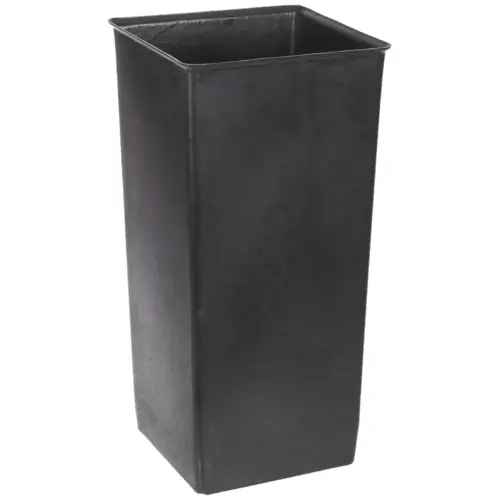 Rigid Liner 11X11X20 IN 13 GAL Black Square Plastic Rigid Liner 11X11X20 IN 13 GAL Black Square Plastic