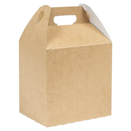 Take-Out Box Barn 8X6X8 IN Kraft Paperboard Brown Plain Automatic Bottom - pack of 100 Take-Out Box Barn 8X6X8 IN Kraft Paperboard Brown Plain Automatic Bottom - pack of 100
