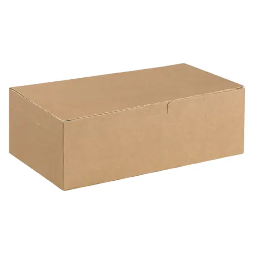 Dinner Take-Out Box Tuck-Top 9X5X3 IN Kraft Automatic Bottom - pack of 250 Dinner Take-Out Box Tuck-Top 9X5X3 IN Kraft Automatic Bottom - pack of 250