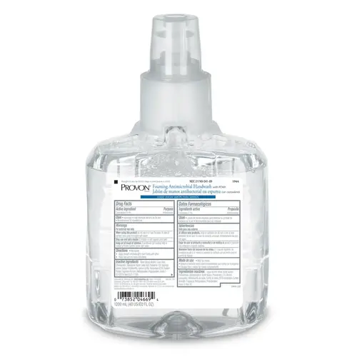 1200ml Ltx Foaming Antimicrobial Handwash With Pcmx Clear - pack of 2 1200ml Ltx Foaming Antimicrobial Handwash With Pcmx Clear - pack of 2