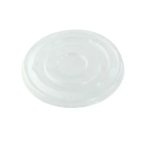 Lid Flat 3.54 IN PET Clear Round For Souffle & Portion Cup - pack of 1000 Lid Flat 3.54 IN PET Clear Round For Souffle & Portion Cup - pack of 1000