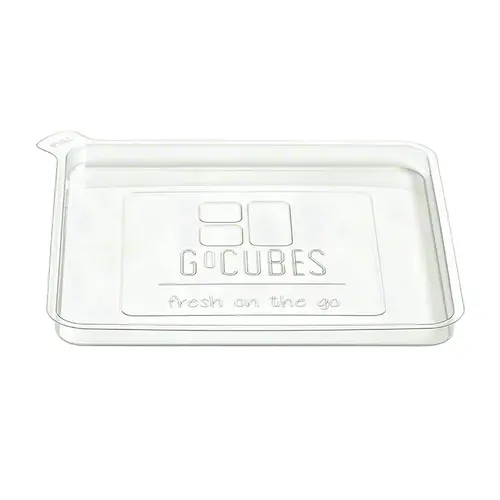 Fresh 'n Clear GoCube Lid PET Clear For 12-36 OZ Container Inside Fit - pack of 300 Fresh 'n Clear GoCube Lid PET Clear For 12-36 OZ Container Inside Fit - pack of 300