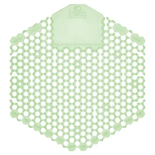 Wave 3D Urinal Screen Herbal Mint Green EVA 7X6.5X0.66 IN Deodorizer - pack of 10 Wave 3D Urinal Screen Herbal Mint Green EVA 7X6.5X0.66 IN Deodorizer - pack of 10