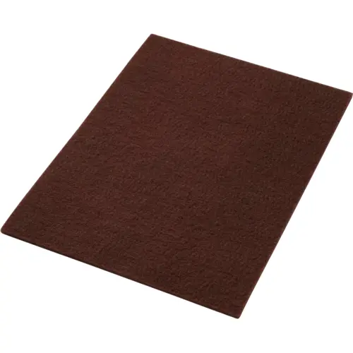 Burnishing Pad 14X20 IN Maroon Synthetic Fiber - pack of 10 Burnishing Pad 14X20 IN Maroon Synthetic Fiber - pack of 10