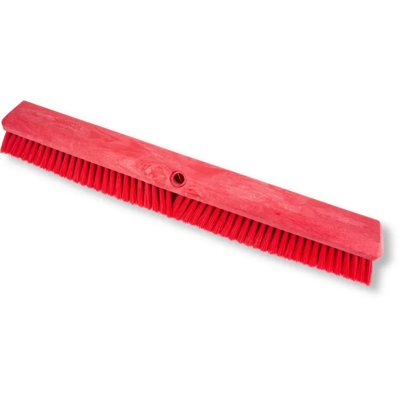 CFS Brands Sparta Broom 24X3X3.50 IN Red PP Polyester 41891EC05