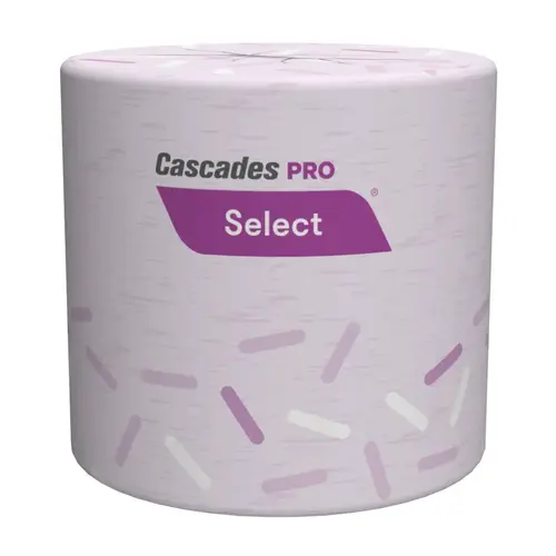 Cascades PRO Select Toilet Paper & Tissue Roll 4X3.2 IN 2PLY White Standard - pack of 96 Cascades PRO Select Toilet Paper & Tissue Roll 4X3.2 IN 2PLY White Standard - pack of 96