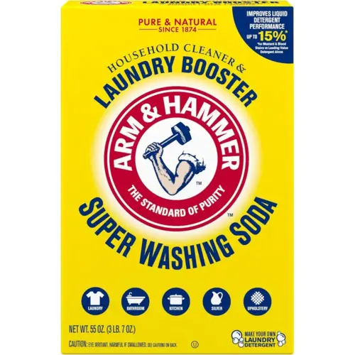 Arm & Hammer Laundry Detergent Wash Scent Booster 55 OZ Powder - pack of 12 Arm & Hammer Laundry Detergent Wash Scent Booster 55 OZ Powder - pack of 12