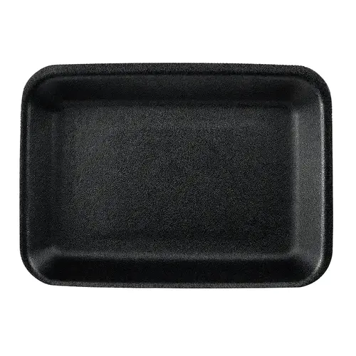P4N Meat Tray Polystyrene Foam Black - pack of 300 P4N Meat Tray Polystyrene Foam Black - pack of 300