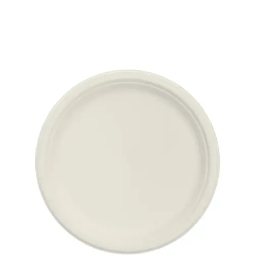 Dart Plate 9X0.98 IN Fiber Natural Round - pack of 500 Dart Plate 9X0.98 IN Fiber Natural Round - pack of 500