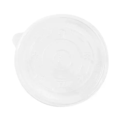 Karat Lid Flat 3.9 IN PP White Round For 12 OZ Container - pack of 1000 Karat Lid Flat 3.9 IN PP White Round For 12 OZ Container - pack of 1000