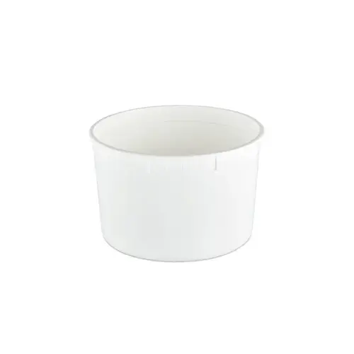 Classic Line Deli Container Base 64 OZ HDPE White Round - pack of 200 Classic Line Deli Container Base 64 OZ HDPE White Round - pack of 200