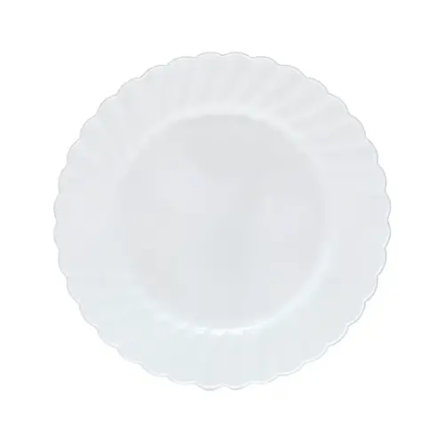 WNA Plate 6 IN Plastic White Round - pack of 180 WNA Plate 6 IN Plastic White Round - pack of 180