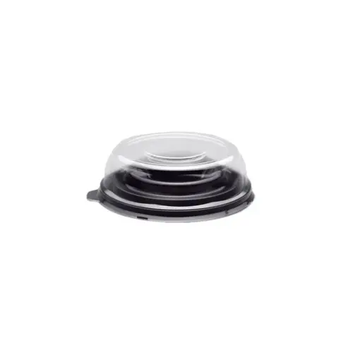 Shrimp Ring 6.75X2.375 IN Clear Black Freezer Safe Leak Resistant - pack of 50 Shrimp Ring 6.75X2.375 IN Clear Black Freezer Safe Leak Resistant - pack of 50