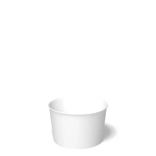 Food Container Base 8 OZ Paper White - pack of 1000 Food Container Base 8 OZ Paper White - pack of 1000
