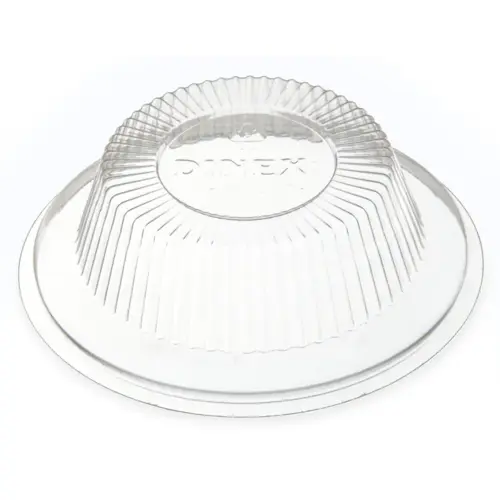 Dinex Lid Dome PS Clear Petal & Tulip For 5 OZ Bowl - pack of 1000 Dinex Lid Dome PS Clear Petal & Tulip For 5 OZ Bowl - pack of 1000