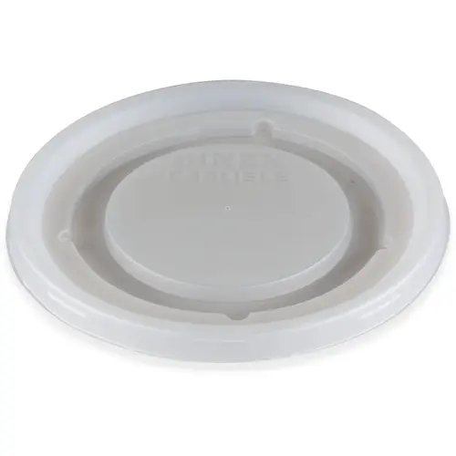 Dinex Fenwick Lid Flat PS Translucent Round For 9 OZ Bowl - pack of 1000 Dinex Fenwick Lid Flat PS Translucent Round For 9 OZ Bowl - pack of 1000
