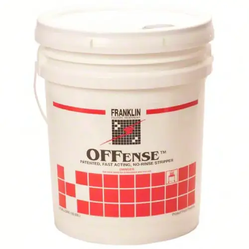 Fuller OFFENSE Floor Stripper 5 GAL No Rinse No Scrub Patented Highly Active Fuller OFFENSE Floor Stripper 5 GAL No Rinse No Scrub Patented Highly Active