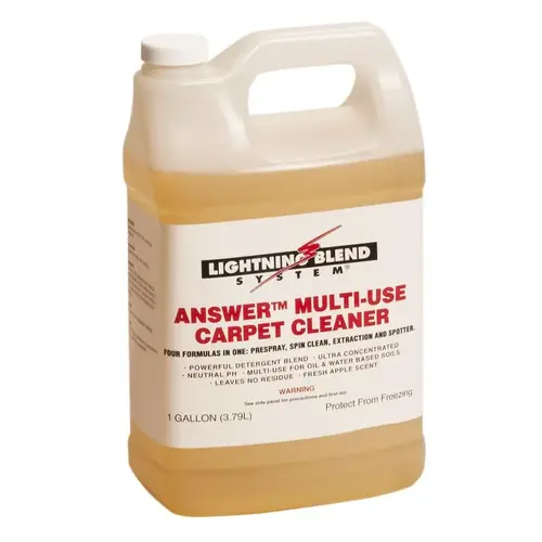 Fuller Lightning Blend #21 Answer Fresh Apple Carpet Cleaner Spot Remover 1 GAL Multi-Use - pack of 4 Fuller Lightning Blend #21 Answer Fresh Apple Carpet Cleaner Spot Remover 1 GAL Multi-Use - pack of 4