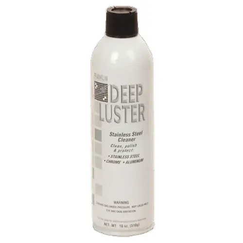 Fuller Deep Luster Petroleum Stainless Steel Cleaner 18 OZ Aerosol Water-Based White - pack of 12 Fuller Deep Luster Petroleum Stainless Steel Cleaner 18 OZ Aerosol Water-Based White - pack of 12