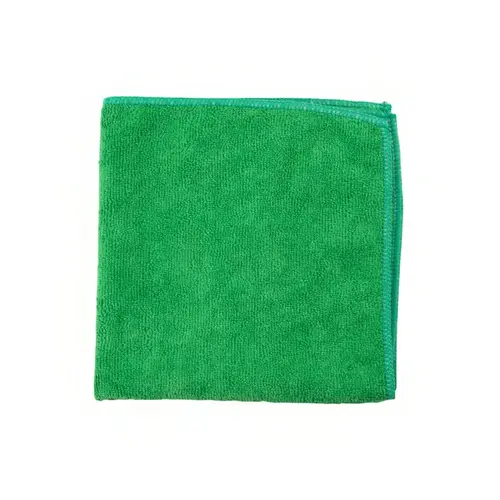Cleaning Cloth 16X16 IN Microfiber Green - pack of 200 Cleaning Cloth 16X16 IN Microfiber Green - pack of 200