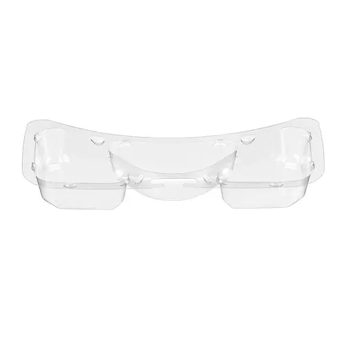 Insert 3 Compartment Plastic Flip & Mix Clear - pack of 360 Insert 3 Compartment Plastic Flip & Mix Clear - pack of 360