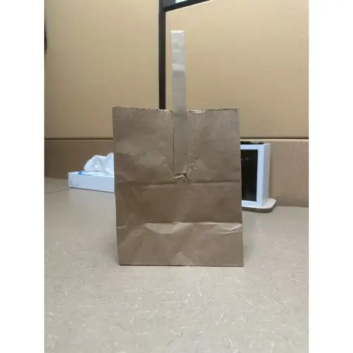 Toter Bag 7# Kraft With Handle - pack of 500 Toter Bag 7# Kraft With Handle - pack of 500