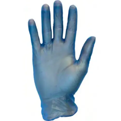 Gloves Large (LG) Blue Vinyl Powdered - pack of 1000 Gloves Large (LG) Blue Vinyl Powdered - pack of 1000