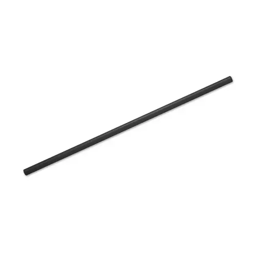 Jumbo Straw 7.75 IN Black Unwrapped Made With Aircarbon - pack of 4200 Jumbo Straw 7.75 IN Black Unwrapped Made With Aircarbon - pack of 4200