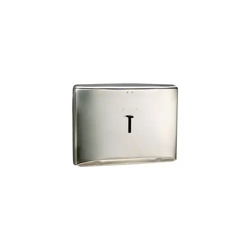 Scott Reflections Toilet Paper Dispenser 16.63X12.25X2.5 IN Stainless Steel Wall Mount, Locking Stainless Scott Reflections Toilet Paper Dispenser 16.63X12.25X2.5 IN Stainless Steel Wall Mount, Locking Stainless