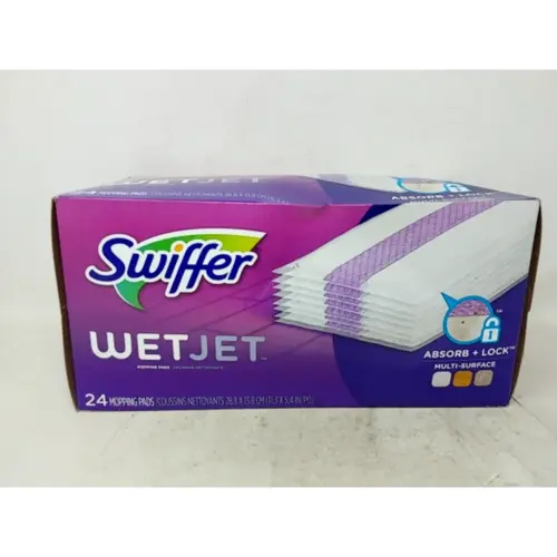 Swiffer Wet Jet Cleaning Pad Refill Pack 24 - pack of 96 Swiffer Wet Jet Cleaning Pad Refill Pack 24 - pack of 96