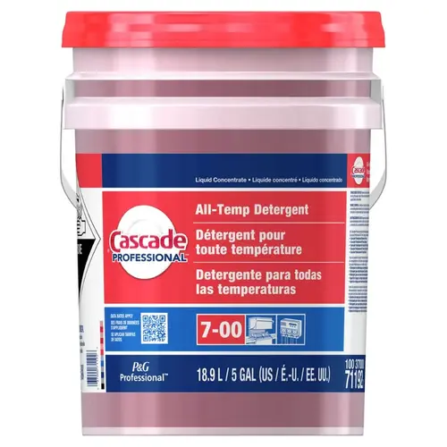 Cascade Dishmachine Detergent 5 GAL All Temperature Liquid Cascade Dishmachine Detergent 5 GAL All Temperature Liquid