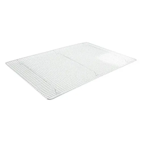 Pan Grate Full Size 24X16 IN Stainless Steel Chrome Plated Pan Grate Full Size 24X16 IN Stainless Steel Chrome Plated