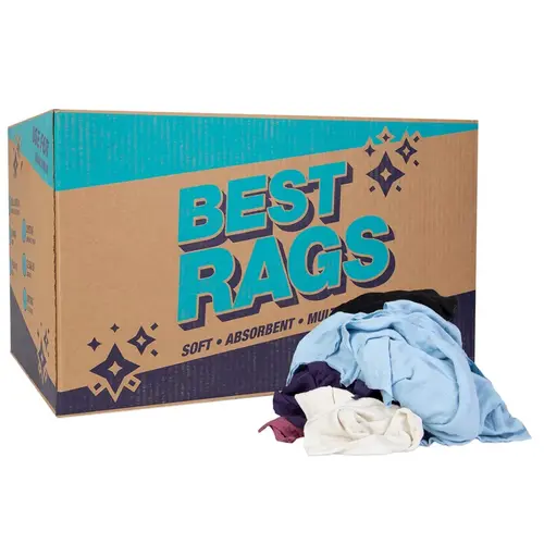Monarch Brands T-Shirt Rag 25 LB Cotton Multicolor - pack of 25 Monarch Brands T-Shirt Rag 25 LB Cotton Multicolor - pack of 25