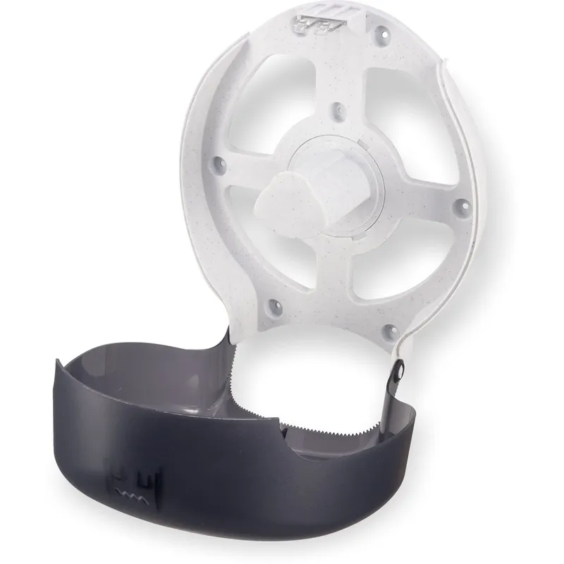 CFS Brands San Jamar Classic Toilet Paper Dispenser HIPS Wall Mount Black Jumbo (JRT) R6000TBK