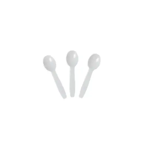 Tasting Spoon 3 IN PP White - pack of 3000 Tasting Spoon 3 IN PP White - pack of 3000