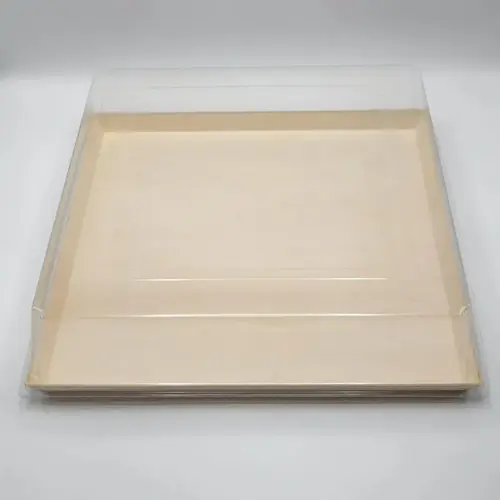 Serving Tray Base & Lid Combo 14X14 IN - pack of 25 Serving Tray Base & Lid Combo 14X14 IN - pack of 25