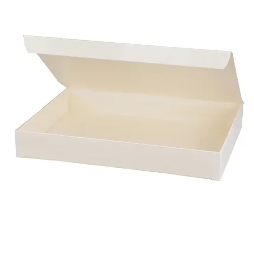 Food Tray Take-Out Box 11X15X2 IN With Attached Lid Collapsible - pack of 50 Food Tray Take-Out Box 11X15X2 IN With Attached Lid Collapsible - pack of 50