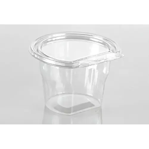 Fresh N' Sealed Parfait Dessert Container Base & Lid Combo With Flat Lid 9 OZ PET Clear Round - pack of 240 Fresh N' Sealed Parfait Dessert Container Base & Lid Combo With Flat Lid 9 OZ PET Clear Round - pack of 240