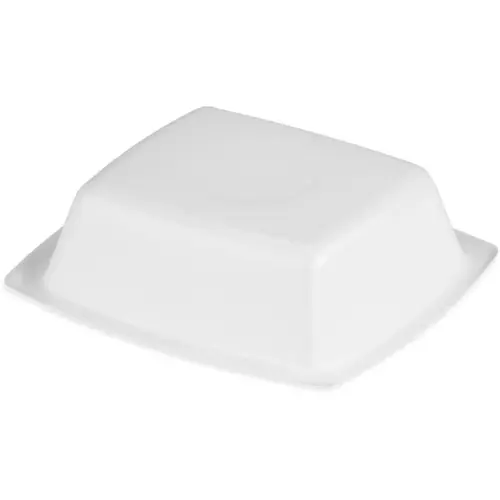 Dinex Dessert Container Base 4 OZ Plastic White Square - pack of 4000 Dinex Dessert Container Base 4 OZ Plastic White Square - pack of 4000