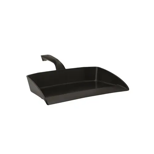 Vikan Dust Pan 13X11.6X3.9 IN Black PP Vikan Dust Pan 13X11.6X3.9 IN Black PP