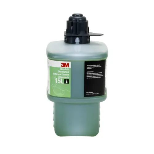 3M 15L Fresh Scent Restroom Cleaner One-Step Disinfectant 2 L Multi Surface Neutral Concentrate No Rinse 3M 15L Fresh Scent Restroom Cleaner One-Step Disinfectant 2 L Multi Surface Neutral Concentrate No Rinse