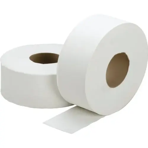 Jumbo Roll Toilet Tissue 1-Ply 3.7"W X 2000 ftL - pack of 12 Jumbo Roll Toilet Tissue 1-Ply 3.7"W X 2000 ftL - pack of 12