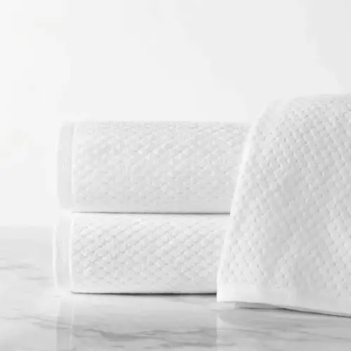 Aura Spa Bath Sheet 40x70 Inch,velour Plain White - pack of 12 Aura Spa Bath Sheet 40x70 Inch,velour Plain White - pack of 12
