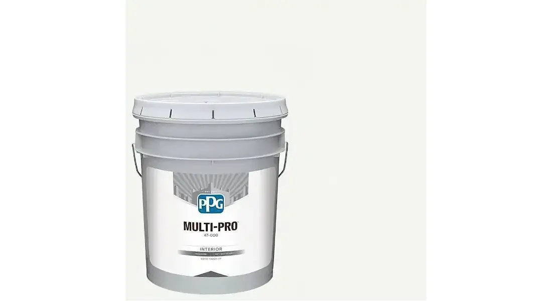 Multi-Pro Interior Latex Paint - High Hide Flat White 1 Gallon, Low VOC