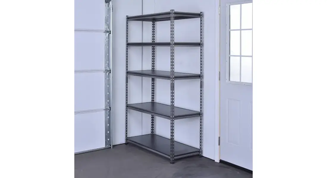 HDX URHD421872L5-SV HDX 5-Tier Steel Garage Storage Shelving Unit