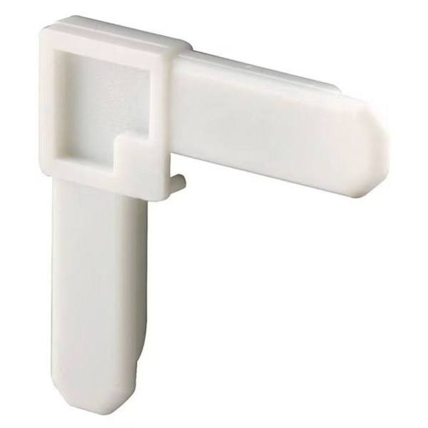Prime-Line MP7729-50 Screen Frame Corner, 5/16 in. x 3/4 in., White Plastic