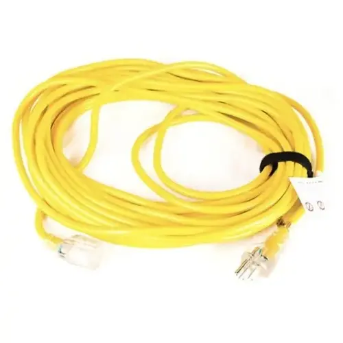 Extension Cord, 50 Ft., 16-Gauge, Yellow Extension Cord, 50 Ft., 16-Gauge, Yellow
